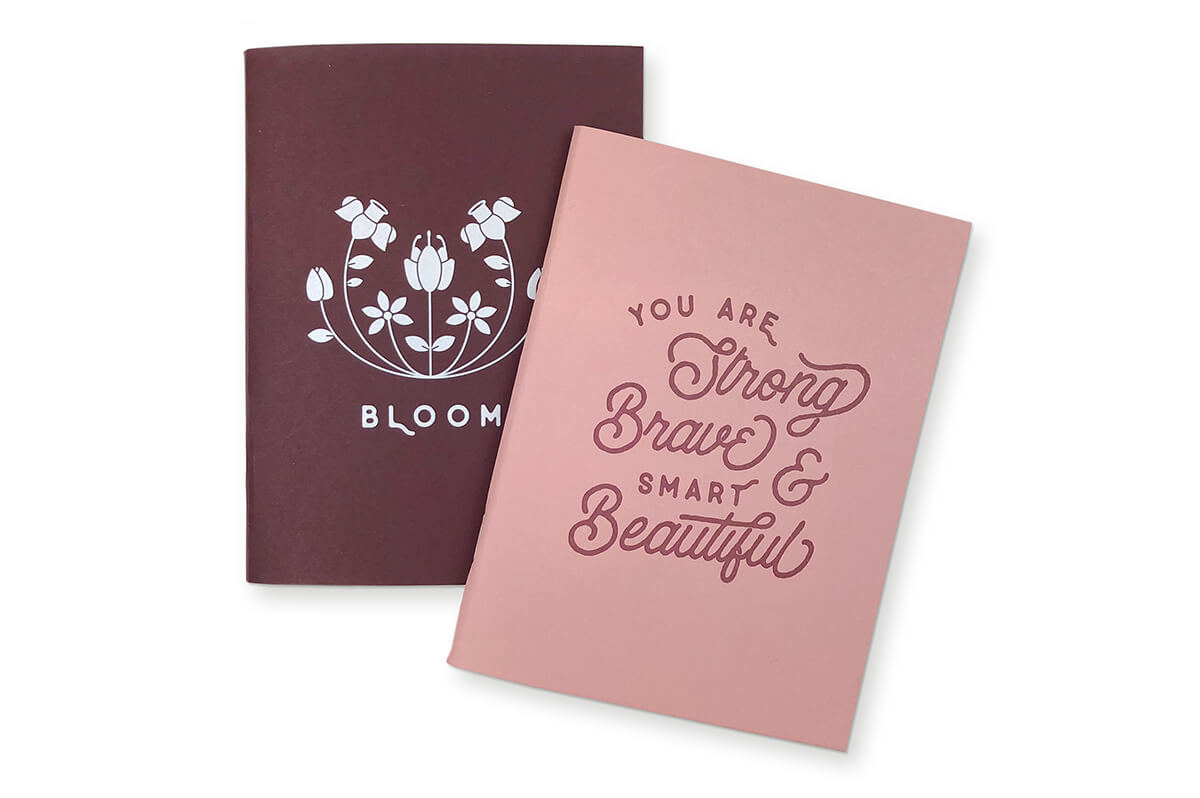 Bloom Strong and Beautiful Pocket Notebooks