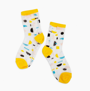 Poketo Sheer Socks in Elements