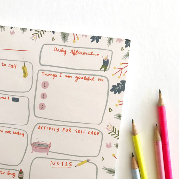 Balanced Day Planner Notepad